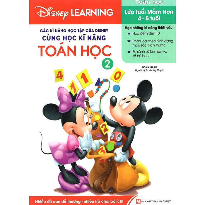 Disney Learning  Cùng Học Kĩ Năng Toán Học 2 - Bản Quyền