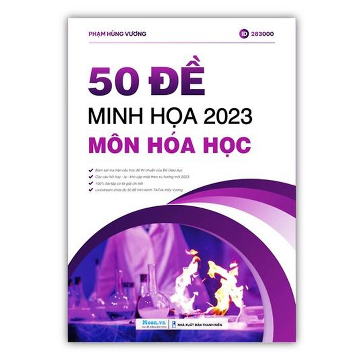 Sách - 50 Đề Minh Họa 2023 Môn Hóa Học