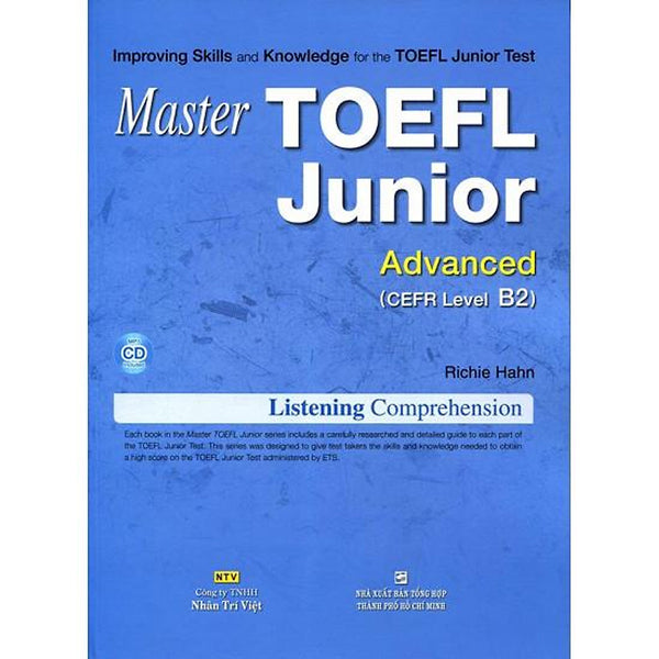 Master Toefl Junior Cefr Level Advanced B2