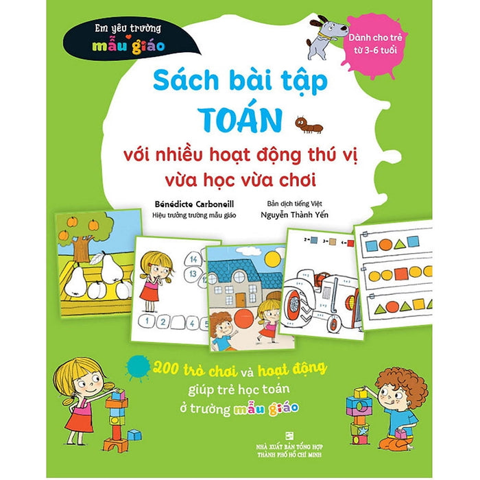 Sách Bài Tập Toán Với Nhiều Hoạt Động Thú Vị Vừa Học Vừa Chơi