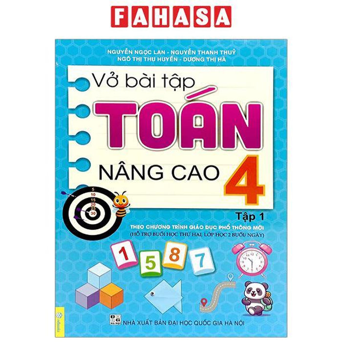 Vở Bài Tập Toán Nâng Cao 4 - Tập 1