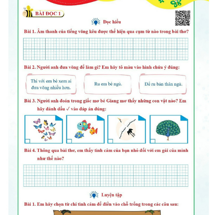 Sách - Bài Tập Hằng Ngày Tiếng Việt Lớp 2 - Tập 1 ( Cánh Diều )