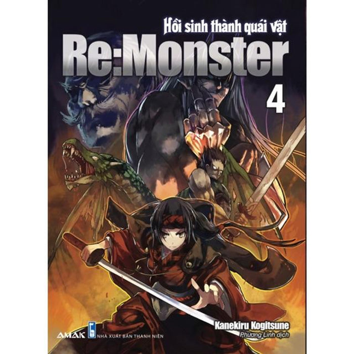 Lightnovel- Re:Monster Hồi Sinh Thành Quái Vật Tập 4 - Bản Quyền