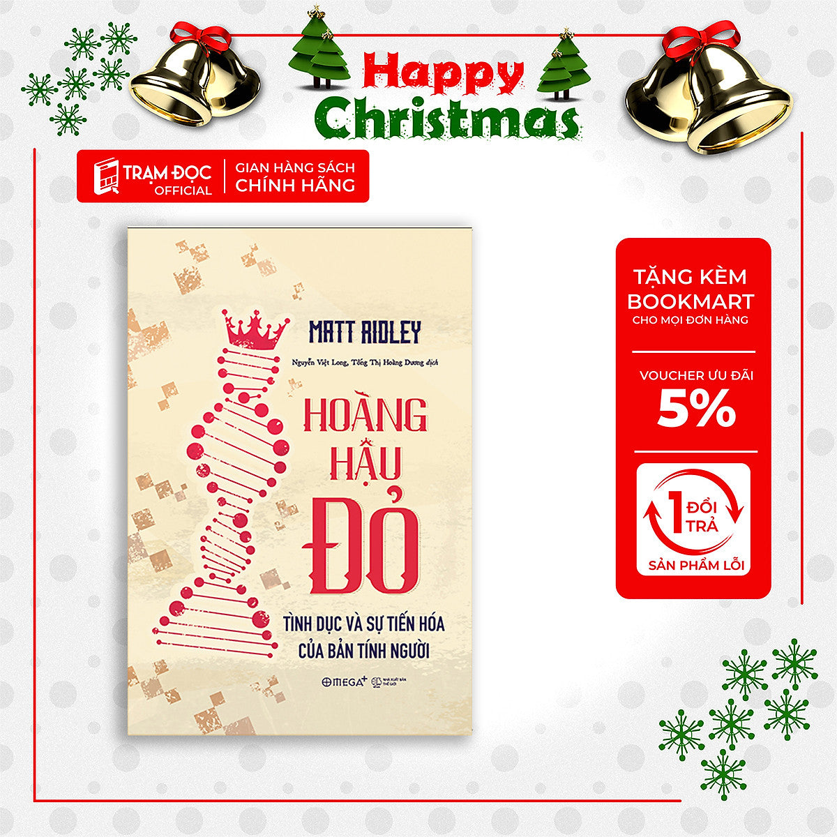 Trạm Đọc | Hoàng Hậu Đỏ: Tình Dục Và  Sự Tiến Hóa Của Bản Tính Người