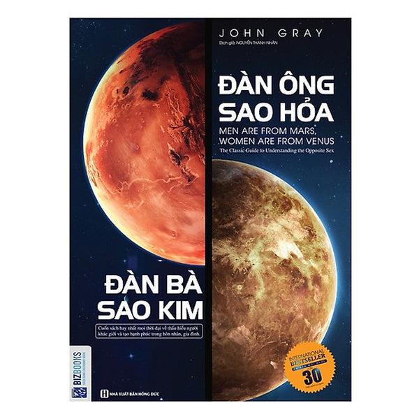 Đàn Ông Sao Hỏa Đàn Bà Sao Kim (Tặng Kèm Bookmark Happy Life)