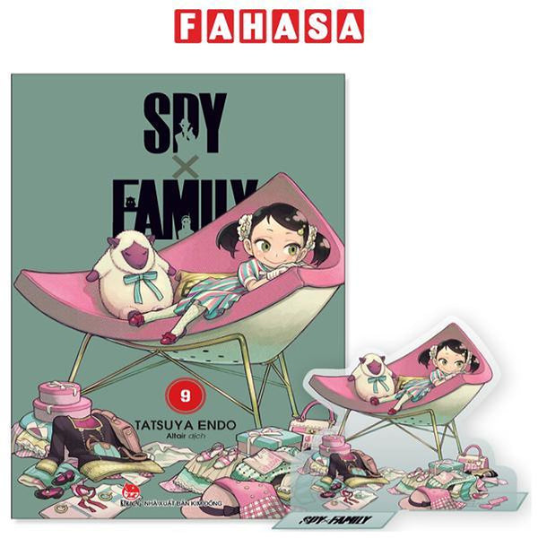 Spy X Family - Tập 9 - Tặng Kèm Standee Pvc