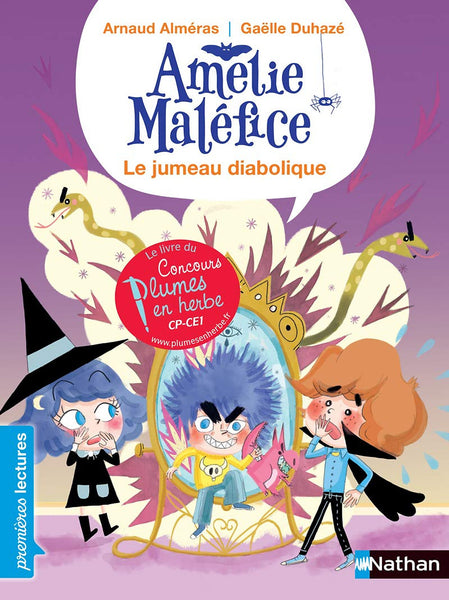 Sách Luyện Đọc Tiếng Pháp - Amelie Malefice Niveau 3 - Le Jumeau Diabolique