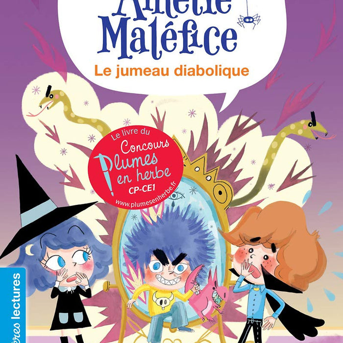 Sách Luyện Đọc Tiếng Pháp - Amelie Malefice Niveau 3 - Le Jumeau Diabolique