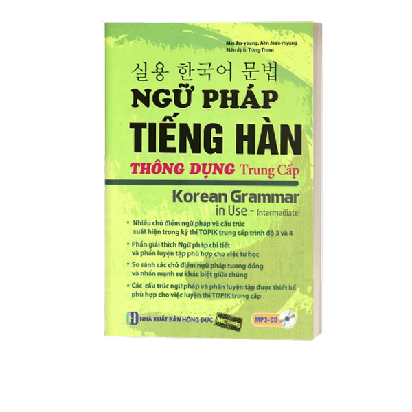 Sách - Ngữ Pháp Tiếng Hàn Thông Dụng Trình Độ Trung Cấp - Korean Grammar In Use Intermediate