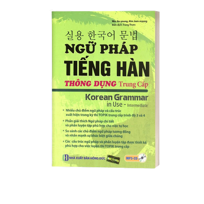 Sách - Ngữ Pháp Tiếng Hàn Thông Dụng Trình Độ Trung Cấp - Korean Grammar In Use Intermediate