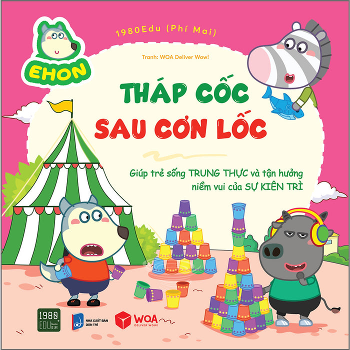 Wolfoo Ehon - Tháp Cốc Sau Cơn Lốc