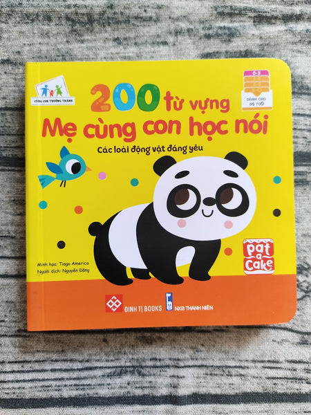 200 Từ Vựng Mẹ Cùng Con Học Nói