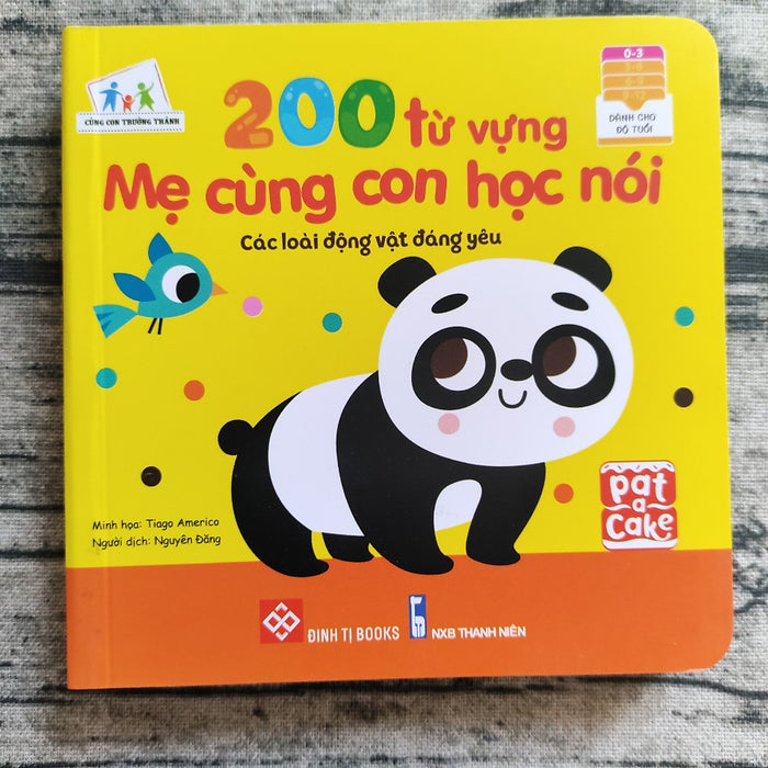 200 Từ Vựng Mẹ Cùng Con Học Nói