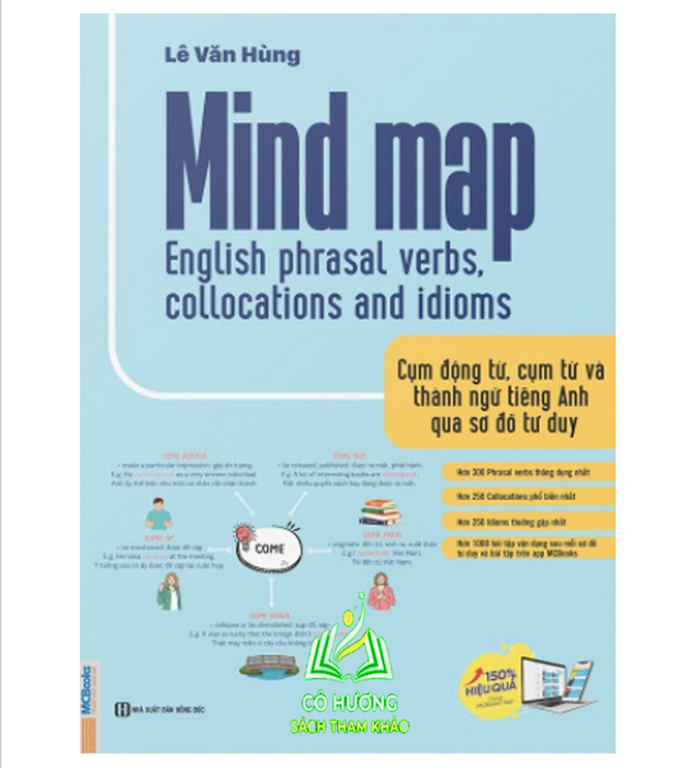 Sách - Mindmap English Phrasal Verbs, Collocations And Idioms - Cụm Động Từ, Cụm Từ Và Thành Ngữ Tiếng Anh Qua Sơ Đồ