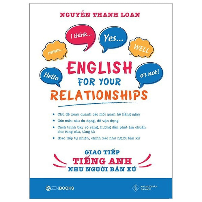 English For Your Relationships - Giao Tiếp Tiếng Anh Như Người Bản Xứ