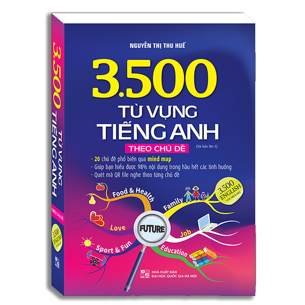 3500 Từ Vựng Tiếng Anh Theo Chủ Đề (Sách Màu) - Tái Bản 05