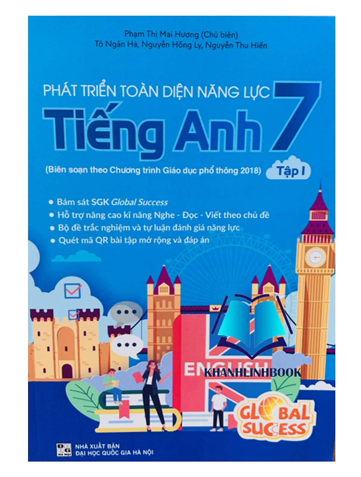 Sách - Phát Triển Toàn Diện Năng Lực Tiếng Anh 7 - Tập 1