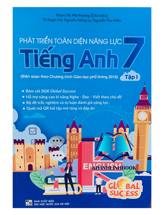 Sách - Phát Triển Toàn Diện Năng Lực Tiếng Anh 7 - Tập 1