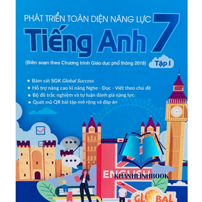 Sách - Phát Triển Toàn Diện Năng Lực Tiếng Anh 7 - Tập 1