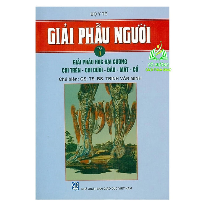 Sách - Giải Phẫu Người - Tập 1: Giải Phẫu Học Đại Cương - Chi Trên, Chi Dưới, Đầu, Mặt, Cổ (Dn)