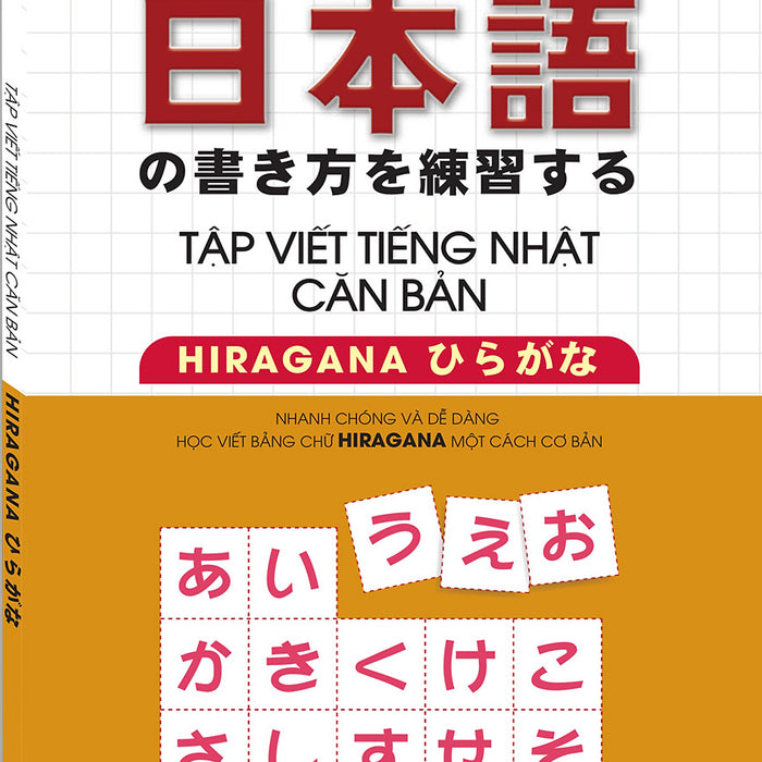 Tập Viết Tiếng Nhật Căn Bản Hiragana _Mt