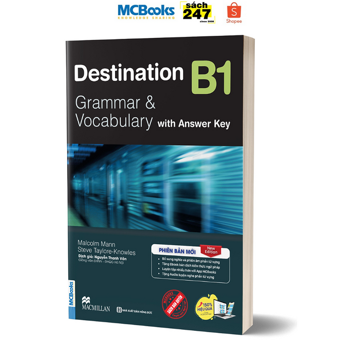 Destination B1 Grammar & Vocabulary With Answer Key (Mcbooks Phiên Bản Mới)