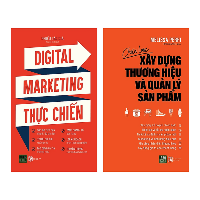 Combo 2 Quyển : Digital Marketing Thực Chiến + Chiến Lược Xây Dựng Thương Hiệu Và Quản Lý Sản Phẩm ( Marketing/Quản Lý Thương Hiệu-Sản Phẩm )