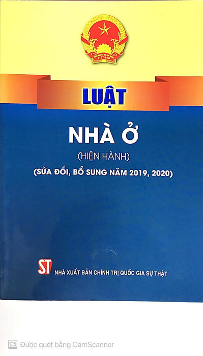 Luật Nhà Ở ( Hiện Hành ) ( Sửa Đổi , Bổ Sung Năm 2019, 2020)