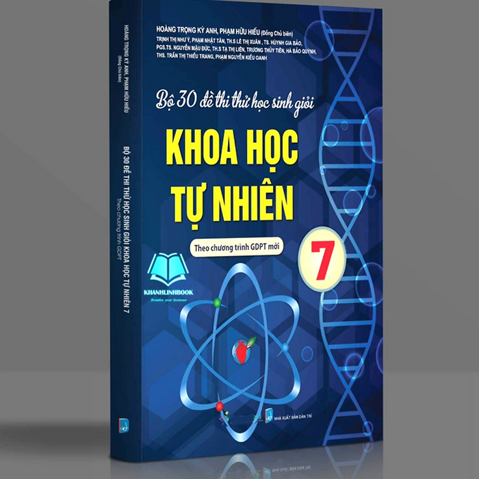 Sách - 30 Đề Thi Thử Học Sinh Giỏi Khoa Học Tự Nhiên 7 ( Theo Chương Trình Gdpt Mới ) (Th)