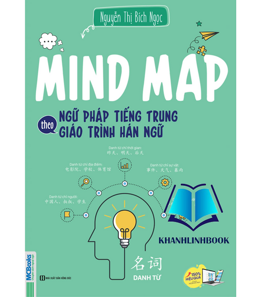 Sách - Mind Map Ngữ Pháp Tiếng Trung Theo Giáo Trình Hán Ngữ (Mc)