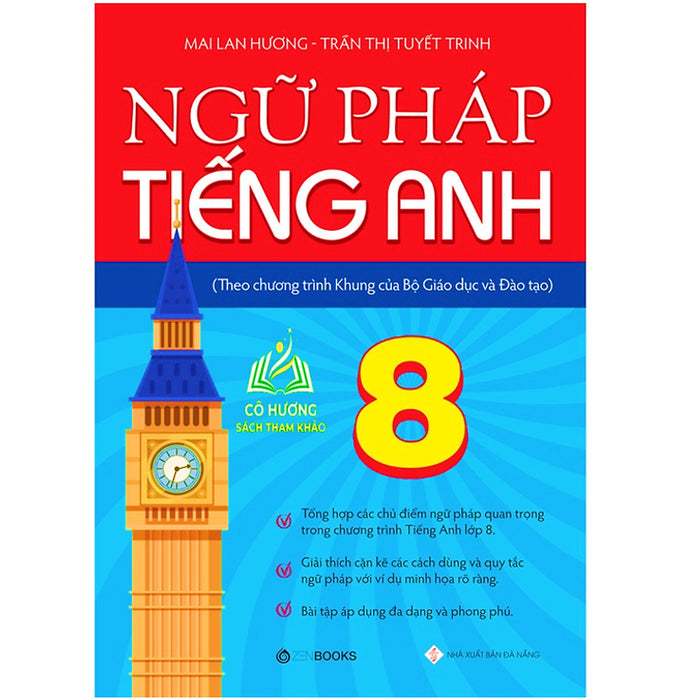 Sách - Ngữ Pháp Tiếng Anh Lớp 8 (Theo Ct Khung Của Bộ Gd&Đt)