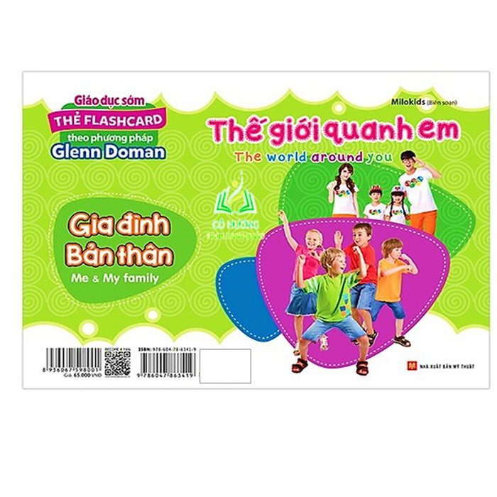 Sách- Thế Giới Quanh Em - Gia Đình - Bản Thân (Thẻ Flashcard) (Ml)