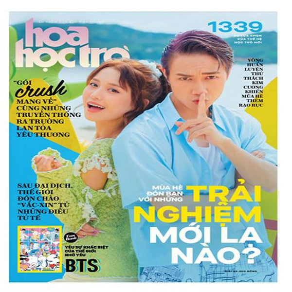 Hoa Học Trò - Số 1339 (Tặng Kèm Fanbook "Trong Thế Giới Fangirl" Của Bts Cùng Mega-Poster Bts & Twice Khổ Lớn)