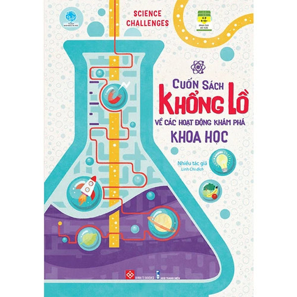 Sách-Science Challenges - Cuốn Sách Khổng Lồ Về Các Hoạt Động Khám Phá Khoa Học