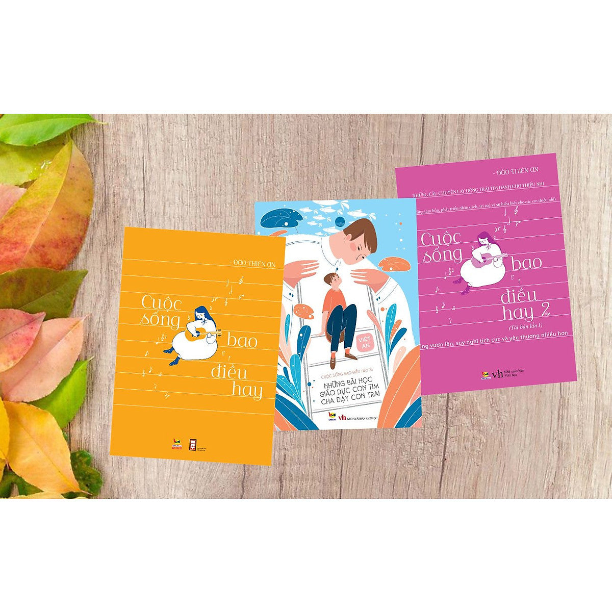 Sách Văn Học Thiếu Nhi_Combo Cuộc Sống Bao Điều Hay 1+2+3