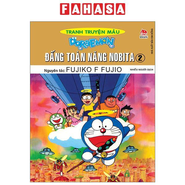 Doraemon Tranh Truyện Màu - Đấng Toàn Năng Nobita - Tập 2 (Tái Bản 2023)