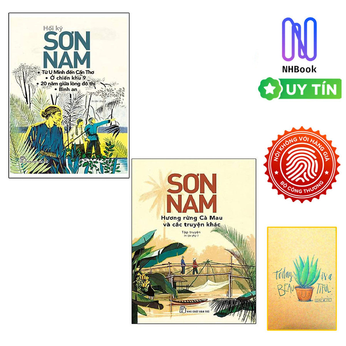 Combo Sơn Nam- Hương Rừng Cà Mau Và Các Truyện Khác Và Hồi Ký. Từ U Minh Đến Cần Thơ…( Tặng Sổ Tay)