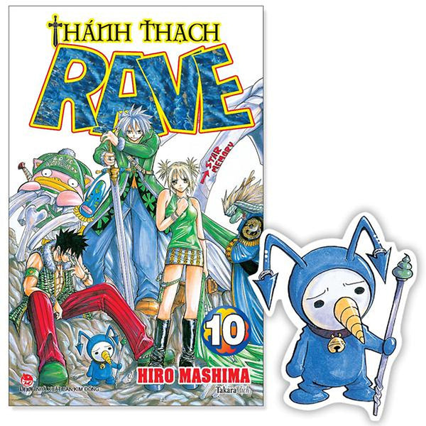 Thánh Thạch Rave - Tập 10 - Tặng Kèm Bookmark Plue + Bìa Áo Special