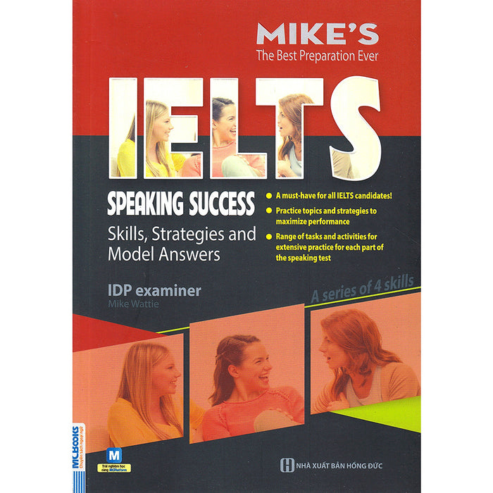 Ielts Speaking Success: Skills Strategies And Model Answers (Học Cùng App Mcbooks Application) (Quà Tặng: Cây Viết Galaxy)