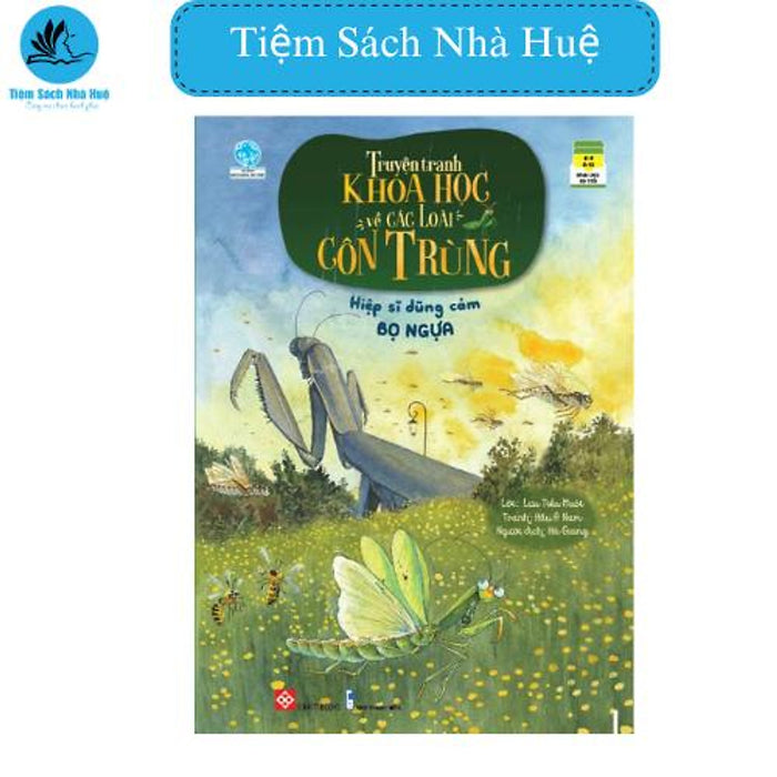 Truyện Tranh Khoa Học Về Các Loại Côn Trùng - Hiệp Sĩ Dũng Cảm - Bọ Ngựa, Truyện Tranh, Đinh Tị