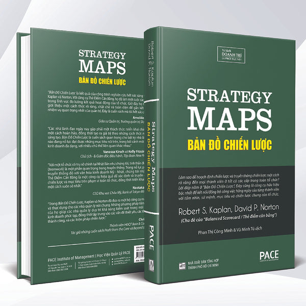 Sách Pace Books - Bản Đồ Chiến Lược (Strategy Maps) - Robert S. Kaplan, David P. Norton