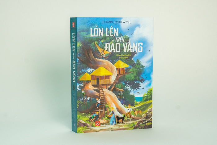 Sách - Lớn Lên Trên Đảo Vắng - Cuộc Phưu Lưu Kịch Tính Của Gia Đình Robinson - Đinh Tị Books