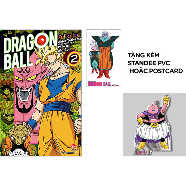 Dragon Ball Full Color - Phần Sáu: Ma Buu Tập 2 [Tặng Kèm Standee Pvc Hoặc Postcard]