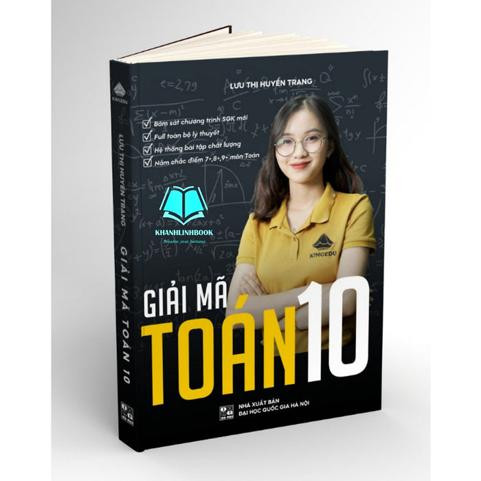 Sách - Giải Mã Toán 10 (Kingedu)