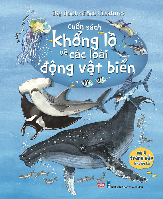 Big Book Of Sea Creatures – Cuốn Sách Khổng Lồ Về Các Loài Động Vật Biển