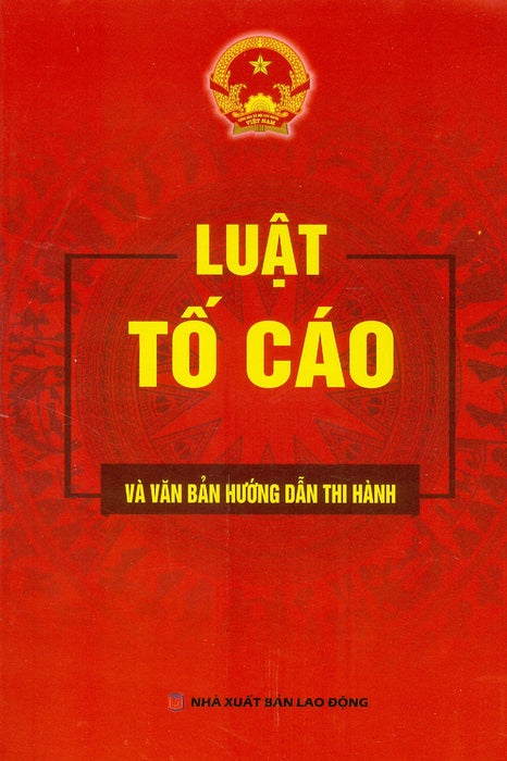 Luật Tố Cáo Và Văn Bản Hướng Dẫn Thi Hành