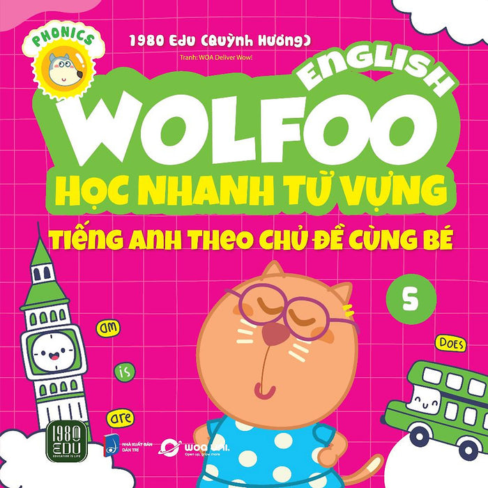 Sách - Wolfoo English – Học Nhanh Từ Vựng Tiếng Anh Theo Chủ Đề Cùng Bé 5