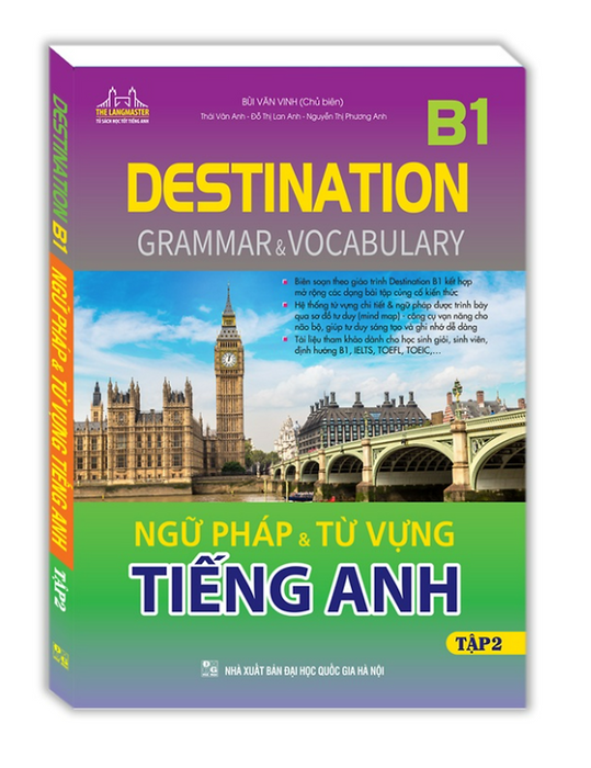 Sách - Destination B1 Ngữ Pháp Và Từ Vựng Tiếng Anh ( Tập 2 )