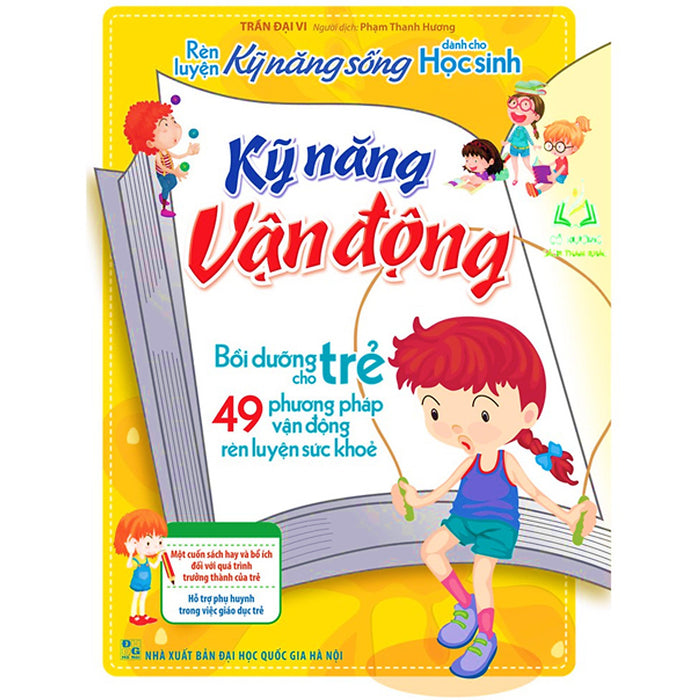 Sách- Rèn Luyện Kỹ Năng Sống Cho Học Sinh - Kỹ Năng Vận Động (Ml)