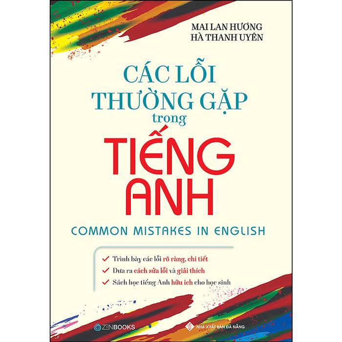 Sách Học Tiếng Anh : Các Lỗi Thường Gặp Trong Tiếng Anh